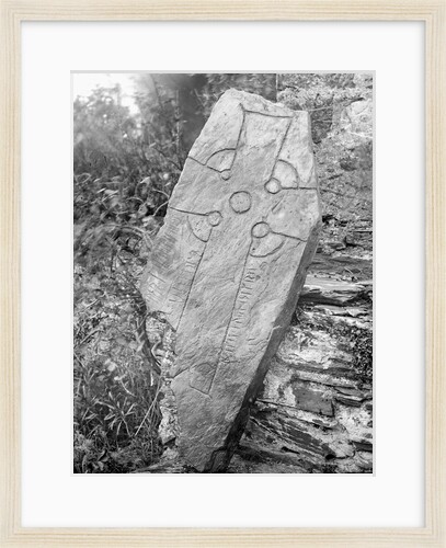 Runic Cross Onchan (Thurith's Cross), Isle of Man by George Bellett Cowen